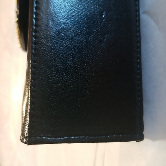 VINTAGE JASMIN Genuine Leather Clutch w/shoulder straps, Perfect Shape - Picture 2 of 9